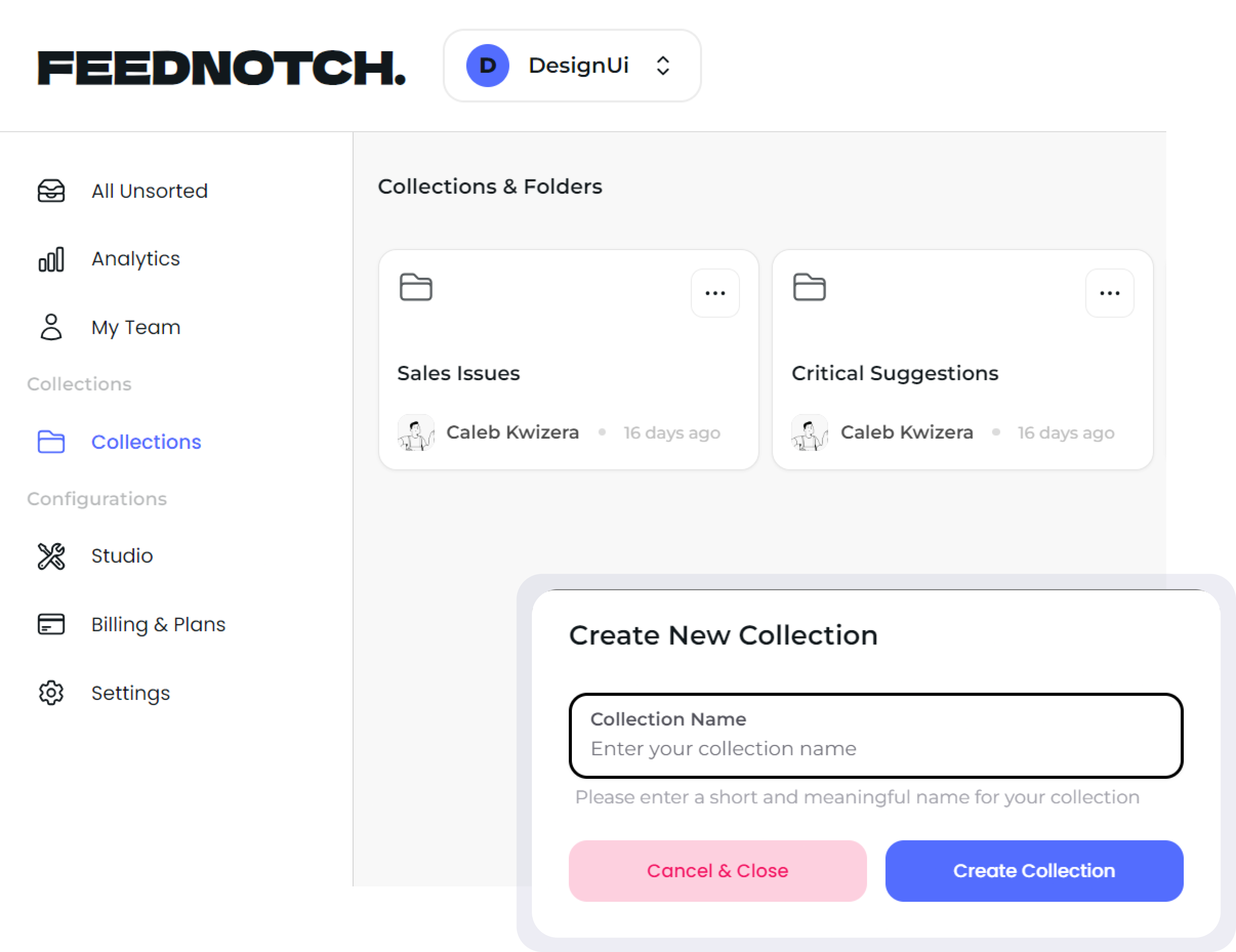 Feednotch - The Ultimate Solution For Product FeedBack